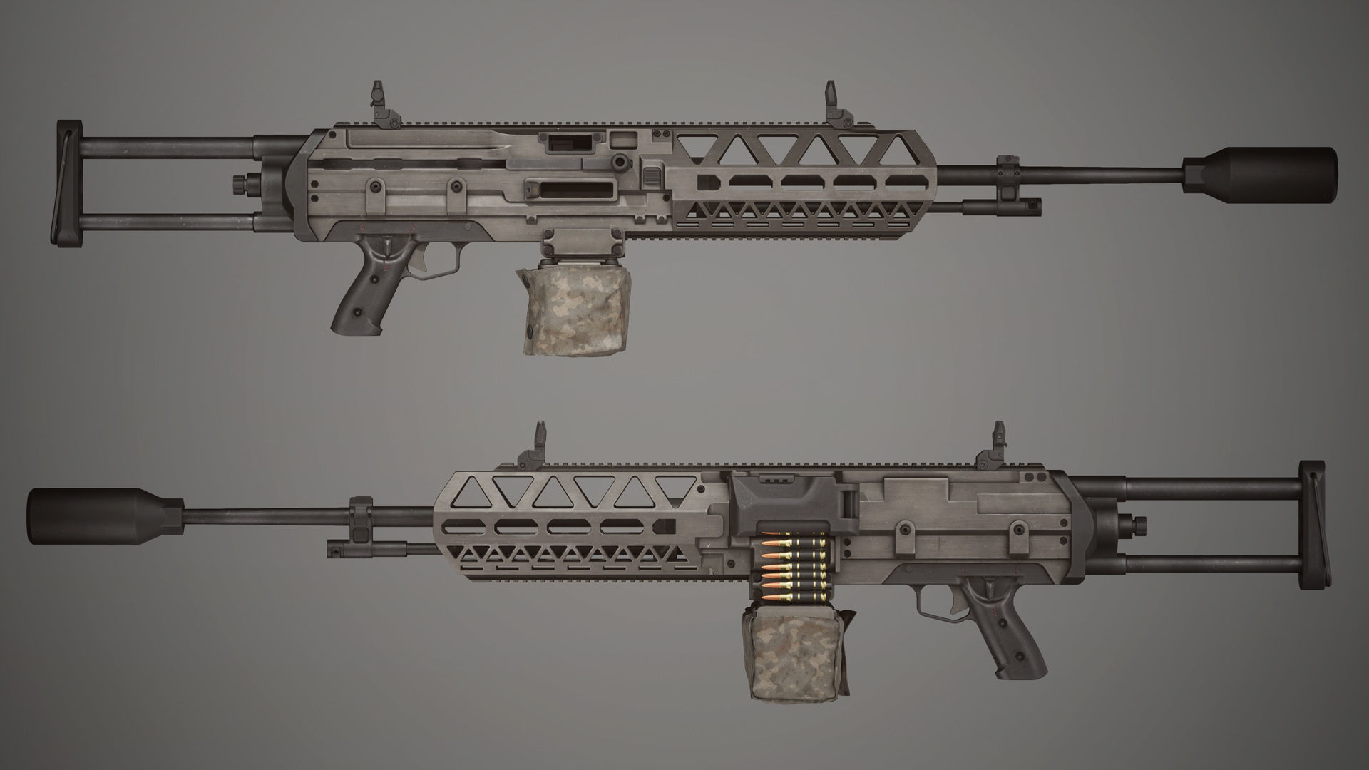 LGM 01 FPS Animation Low-poly 3D model_6