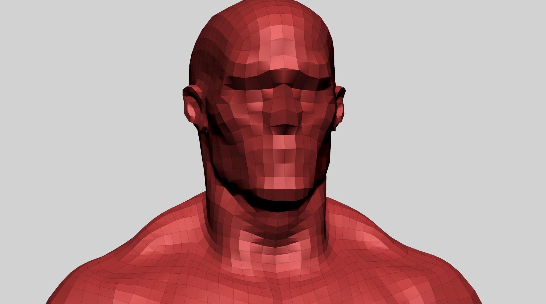 Superhero Base C 3D model_12