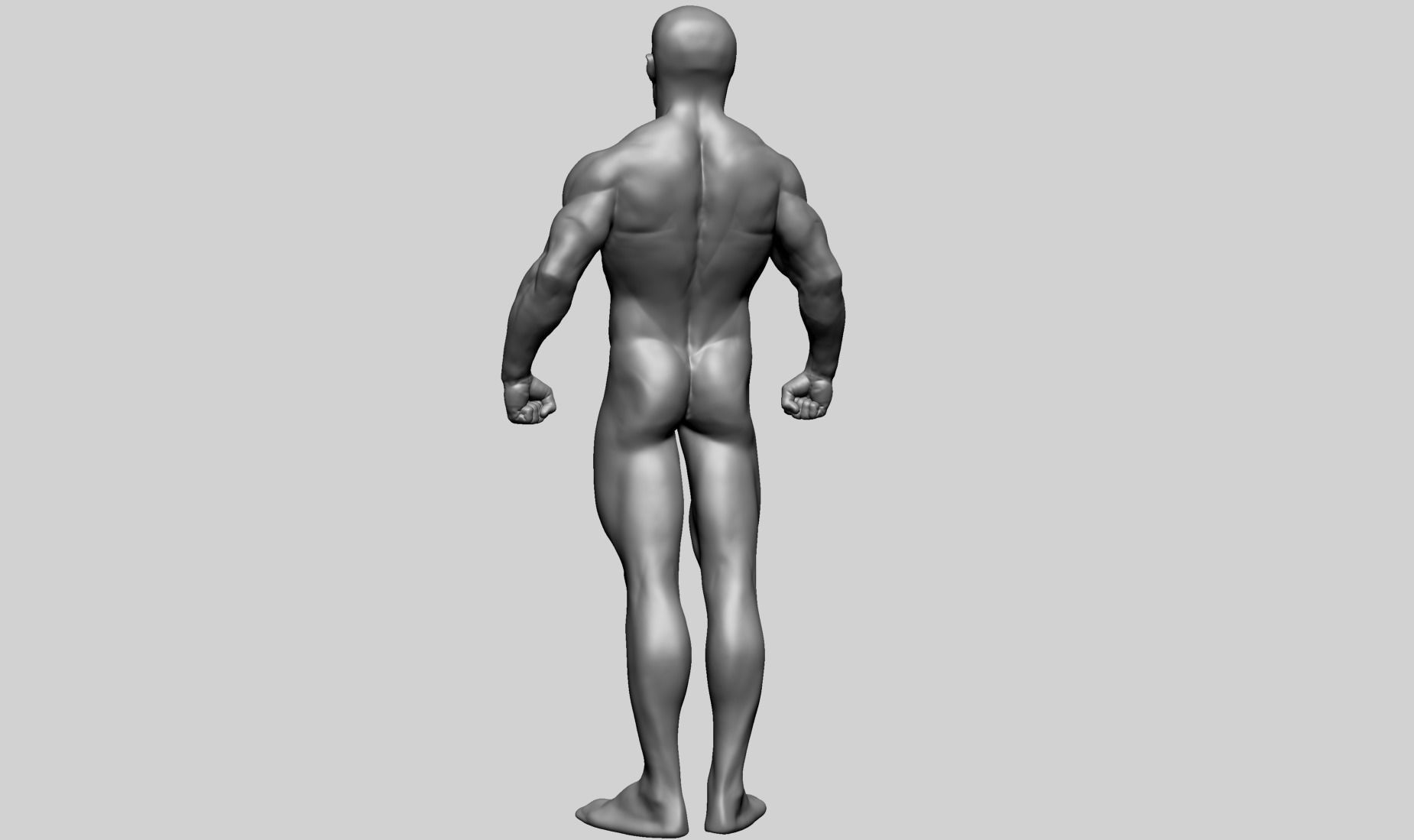 Superhero Base C 3D model_6