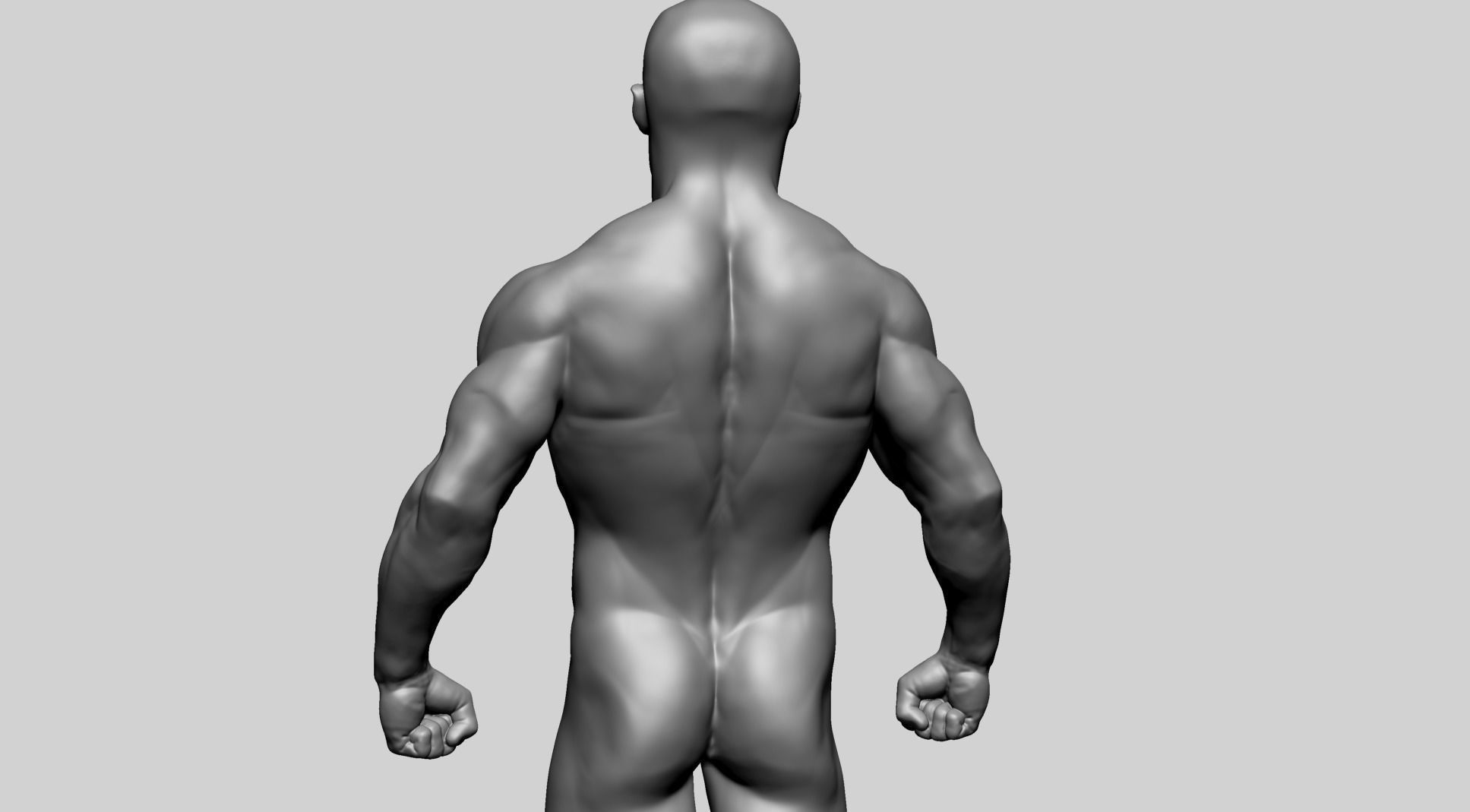 Superhero Base C 3D model_9