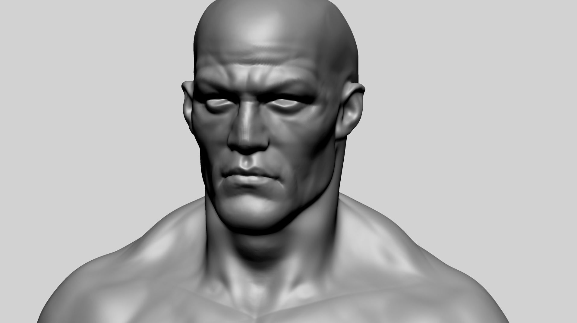 Superhero Base C 3D model_11