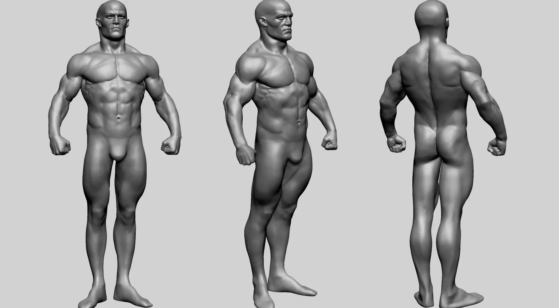 Superhero Base C 3D model_0