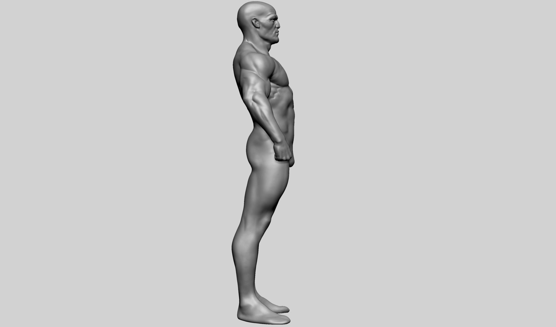 Superhero Base C 3D model_5