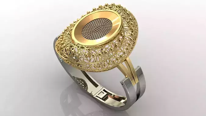 STL 3DM Diamond With Stone Womens Bracelets Women Bracelet