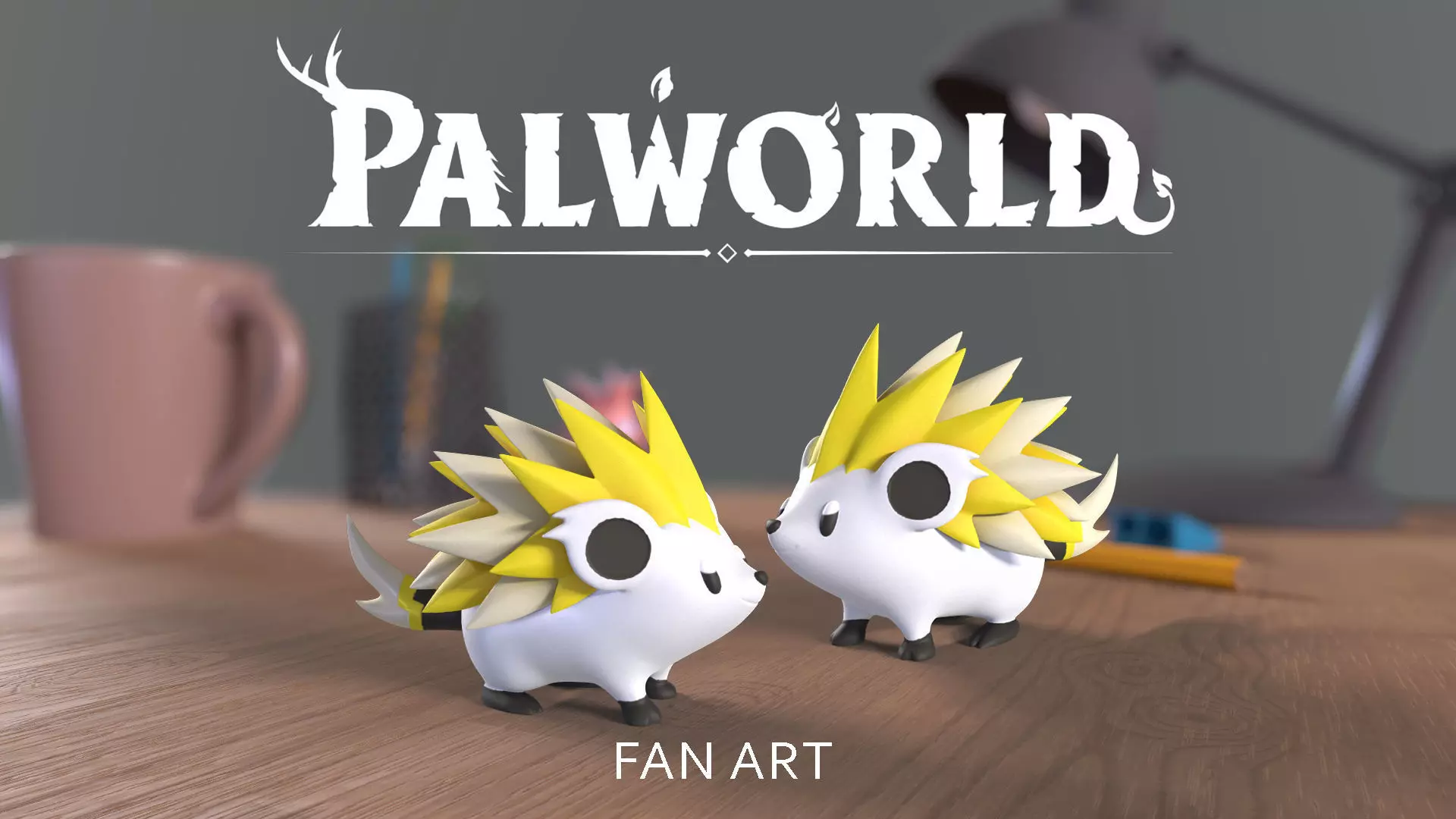 PALWORLD 12 - JOLTHOG FANART 3D print model_0