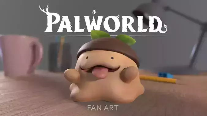 PALWORLD 13 - GUMOSS FANART