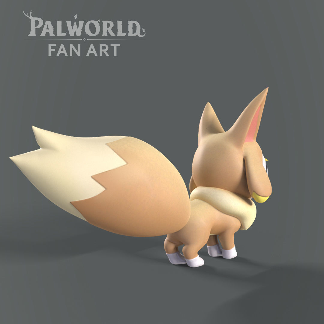 PALWORLD 14 - VIXY FANART 3D print model_3