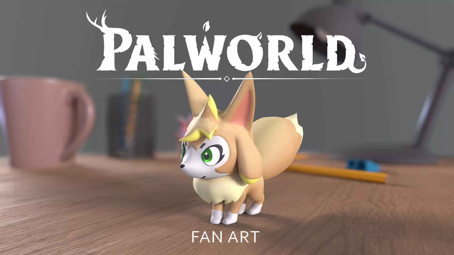 PALWORLD 14 - VIXY FANART 3D print model_0