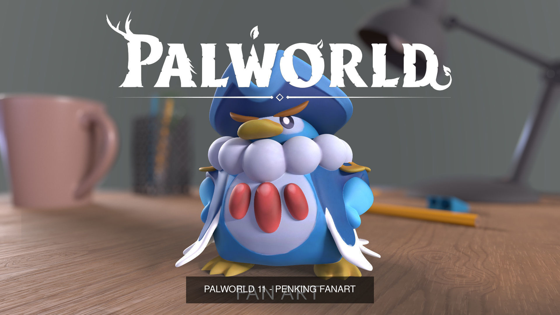 Palworld Pals 11-15 Fanart for 3d Printing 3D Model Collection_2