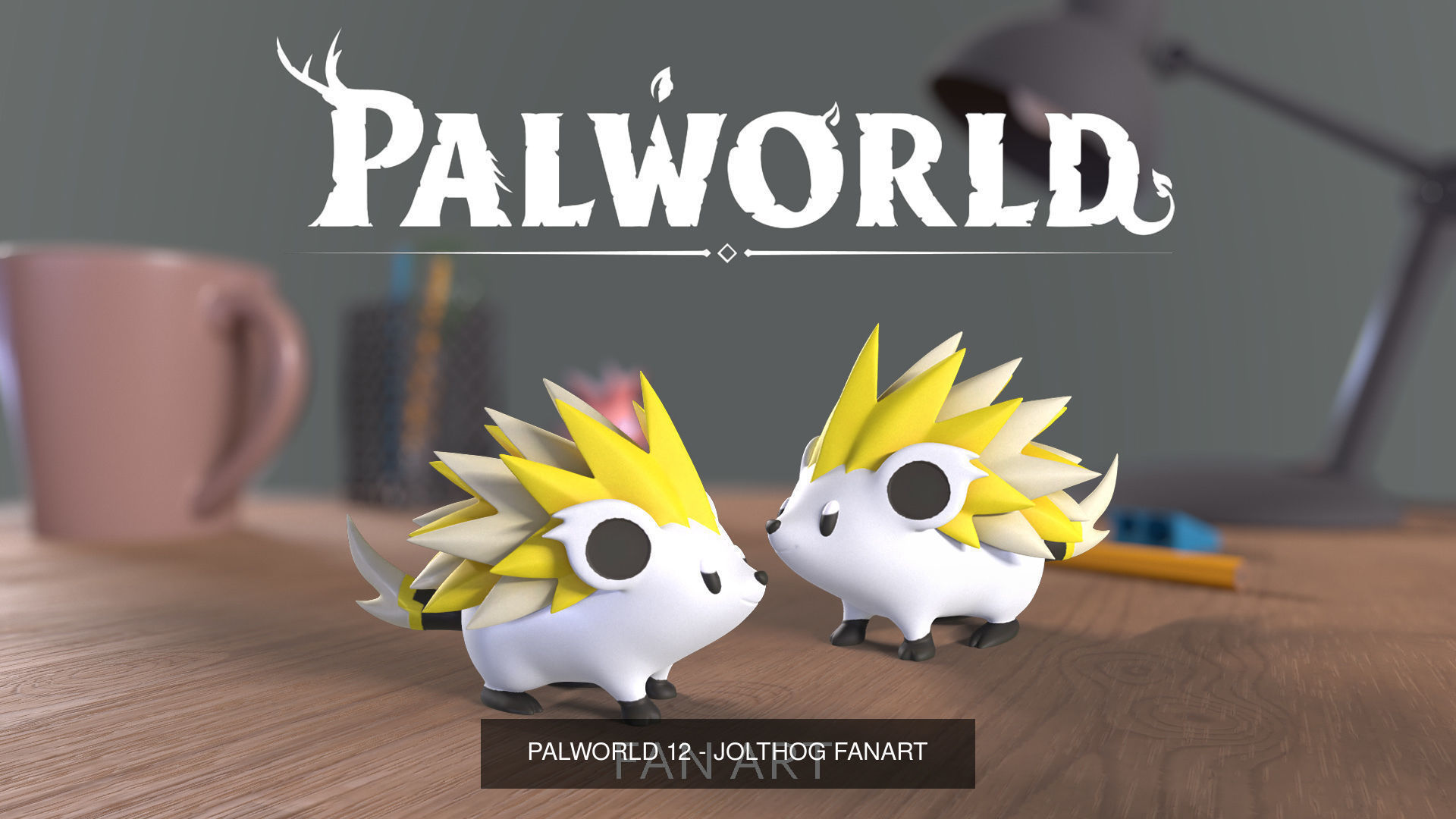 Palworld Pals 11-15 Fanart for 3d Printing 3D Model Collection_3