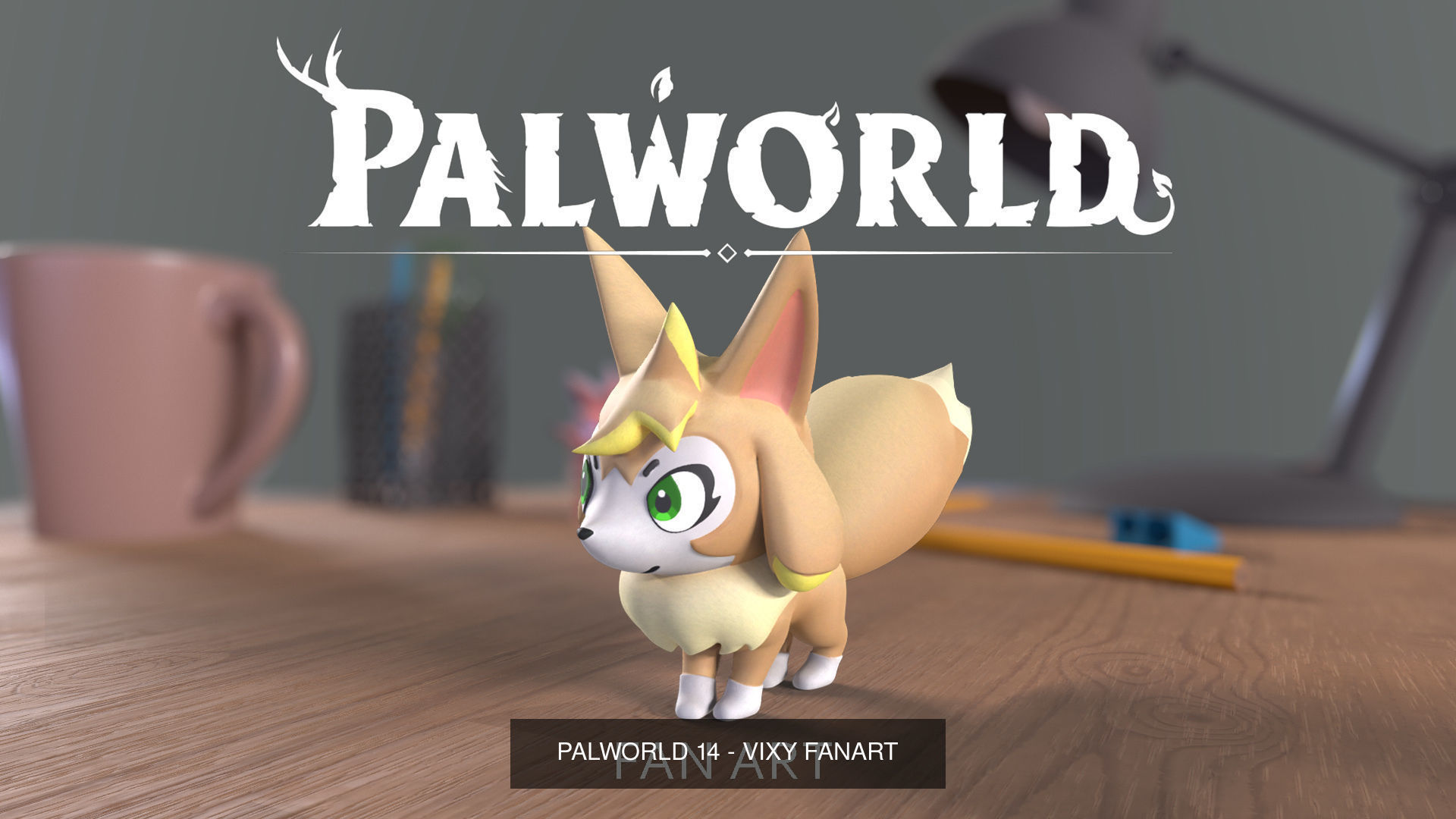 Palworld Pals 11-15 Fanart for 3d Printing 3D Model Collection_5