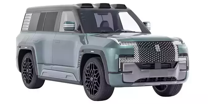 BYD Yangwang U8 3D model