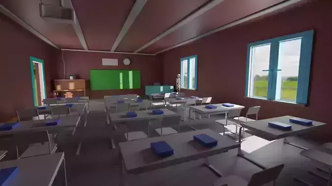 Highschool classroom