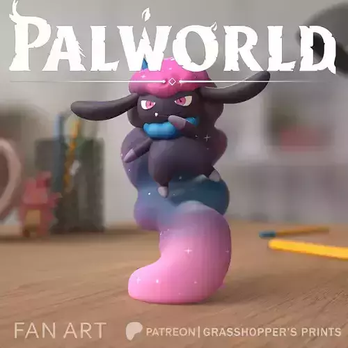PALWORLD 19 - DAEDREAM FANART 3D print model