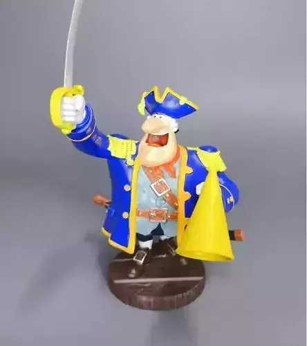 CAPTAIN SMOLLETT FOR 3D PRINTING STL 3D print model