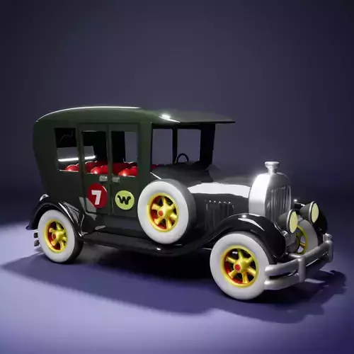 The Ant hill mob car 3D print model