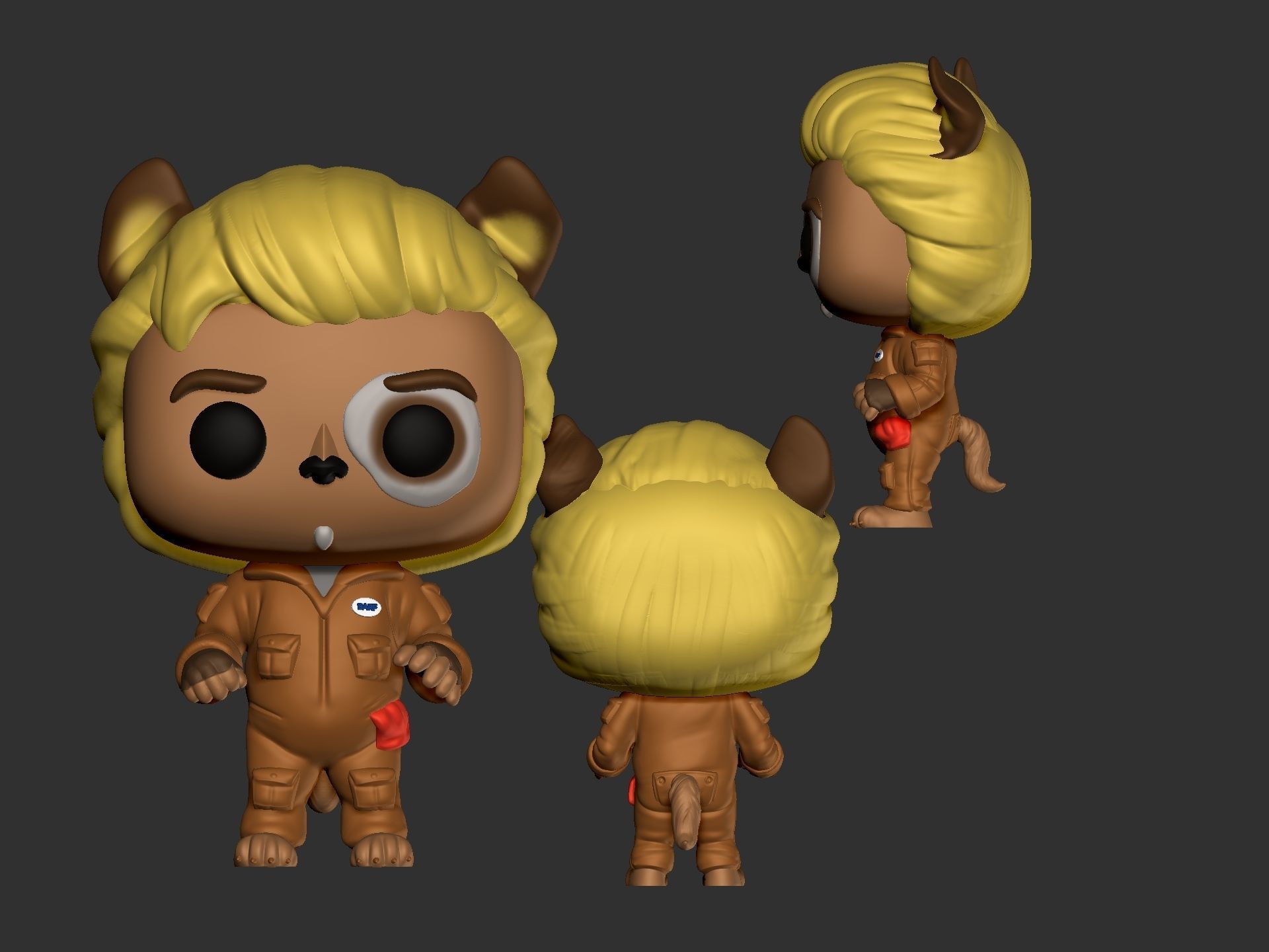 Barf Spaceballz toy 3D print model_1