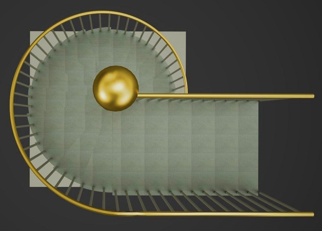 Spiral stairs 3D model_11