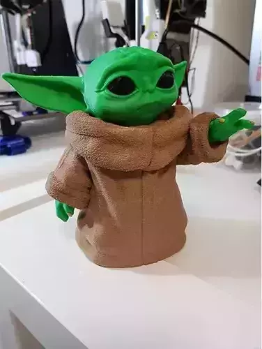 Baby Yoda 3D print model
