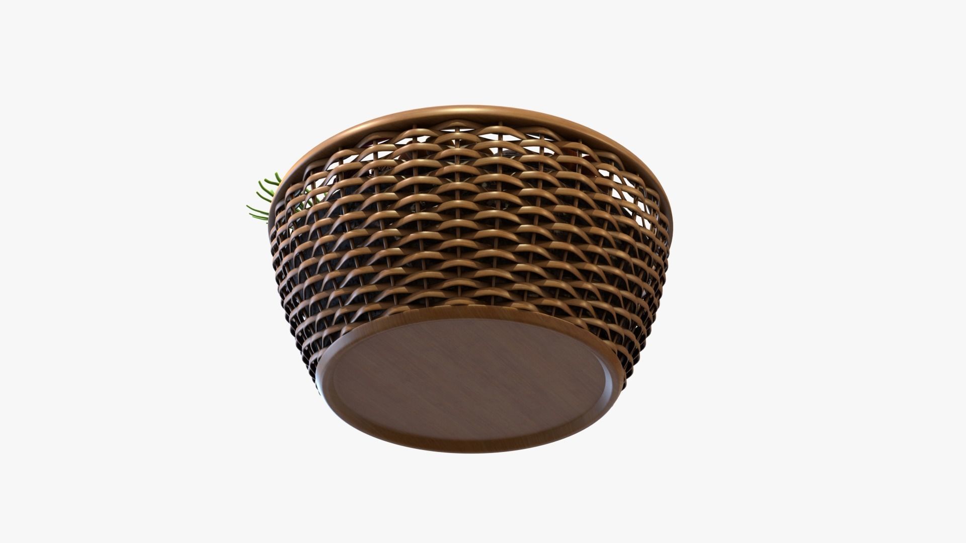 Home fragrance  Potpourri Low-poly 3D model_4