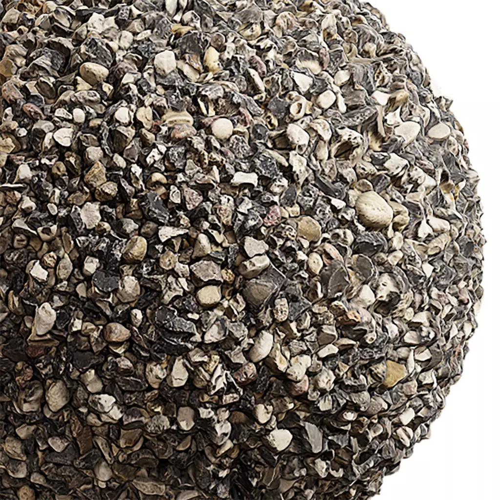 Gravel Seamless Texture 2K - EXR 5 - JPG 5 Texture Texture_0