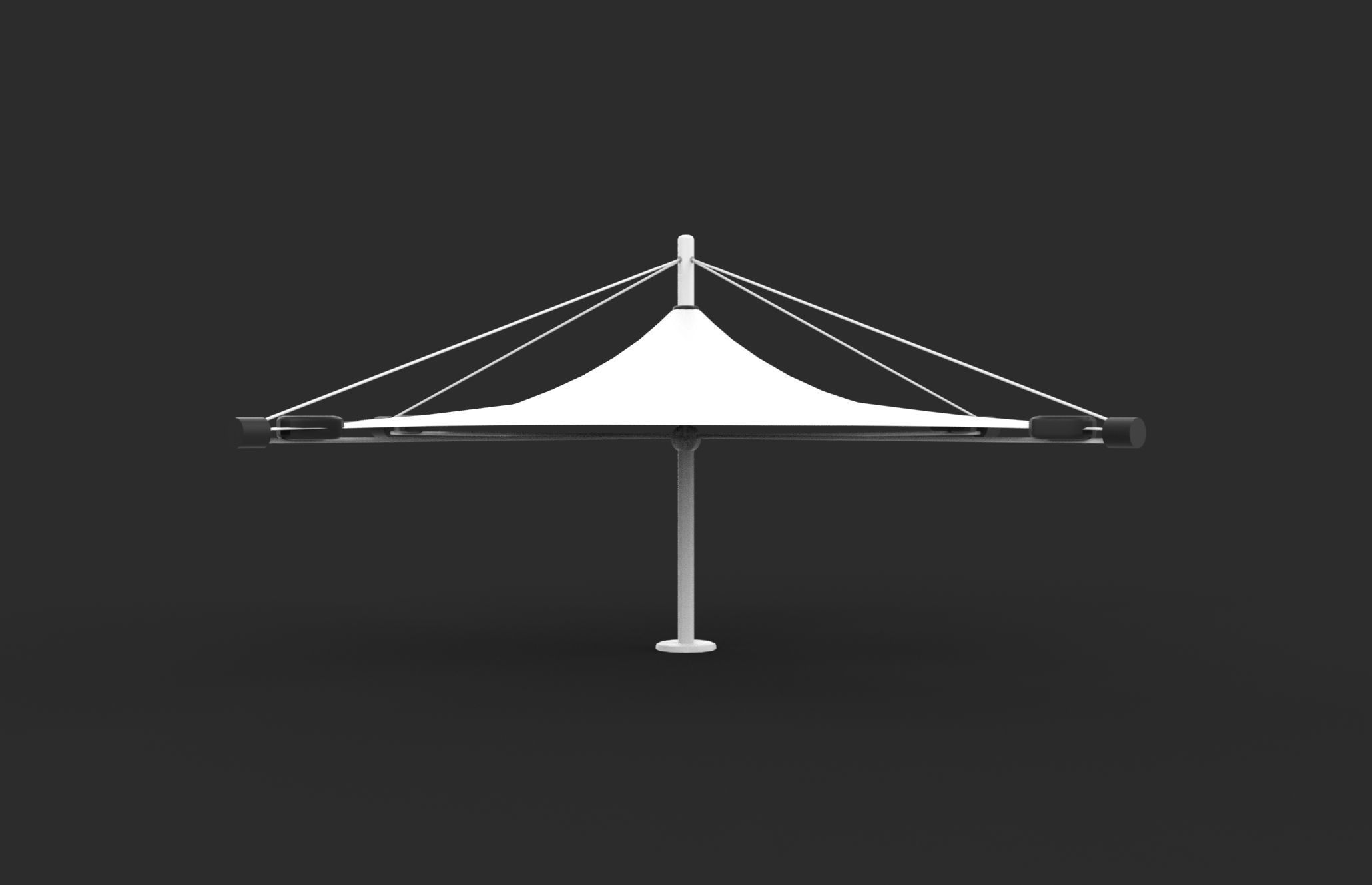 Tensile Fabric Structures 3D model_7