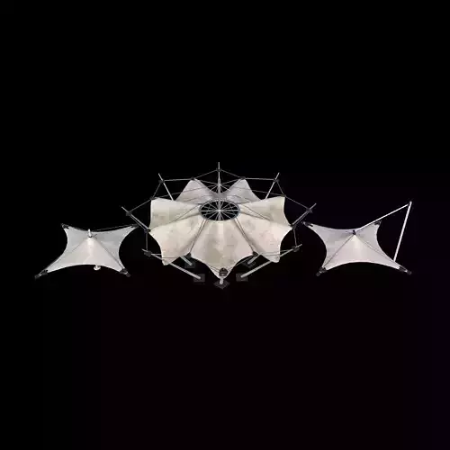 Tensile Fabric Structures 3D model