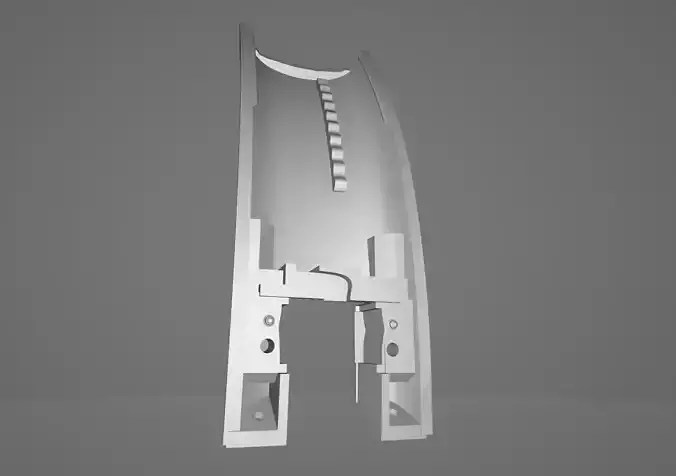 Sony Wh-h910n replacement internal arm 3D print model