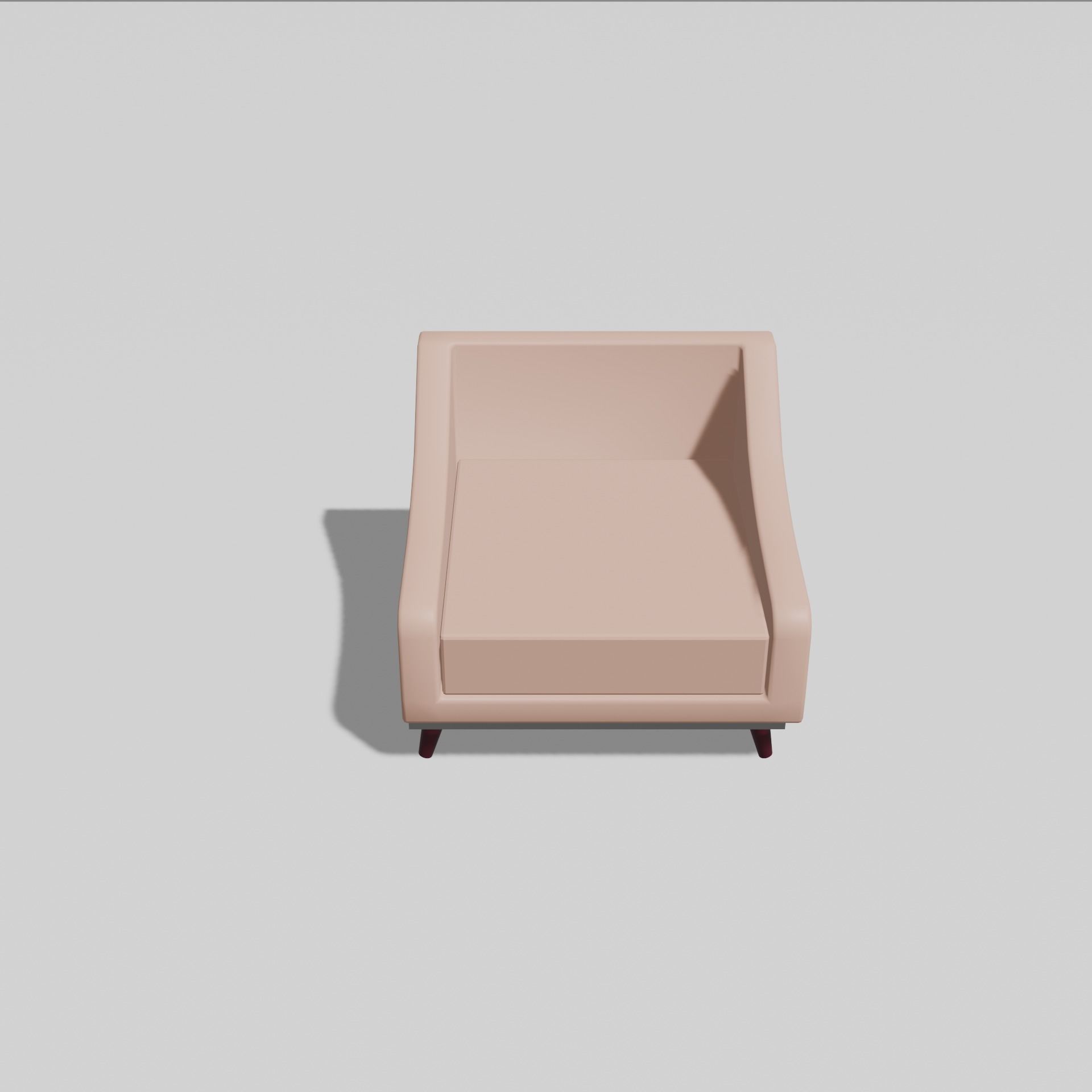 Pack of Interior Sofas Armchair - 10 Assets Low Poly 3d models Low-poly 3D model_10