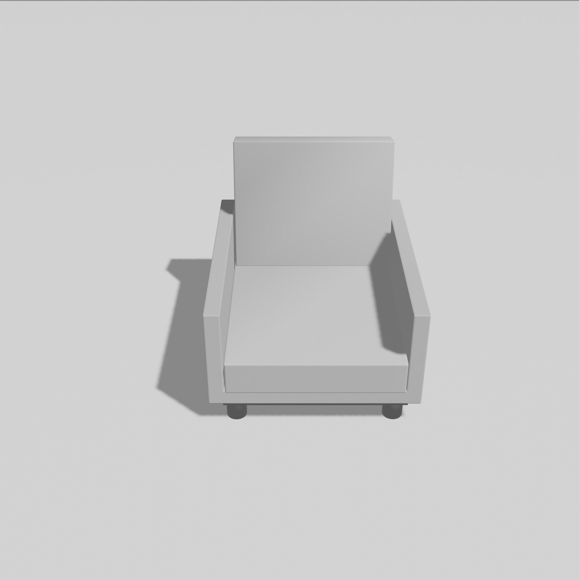 Pack of Interior Sofas Armchair - 10 Assets Low Poly 3d models Low-poly 3D model_1