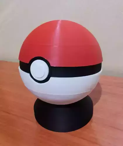 Pokemon Ball Card Container