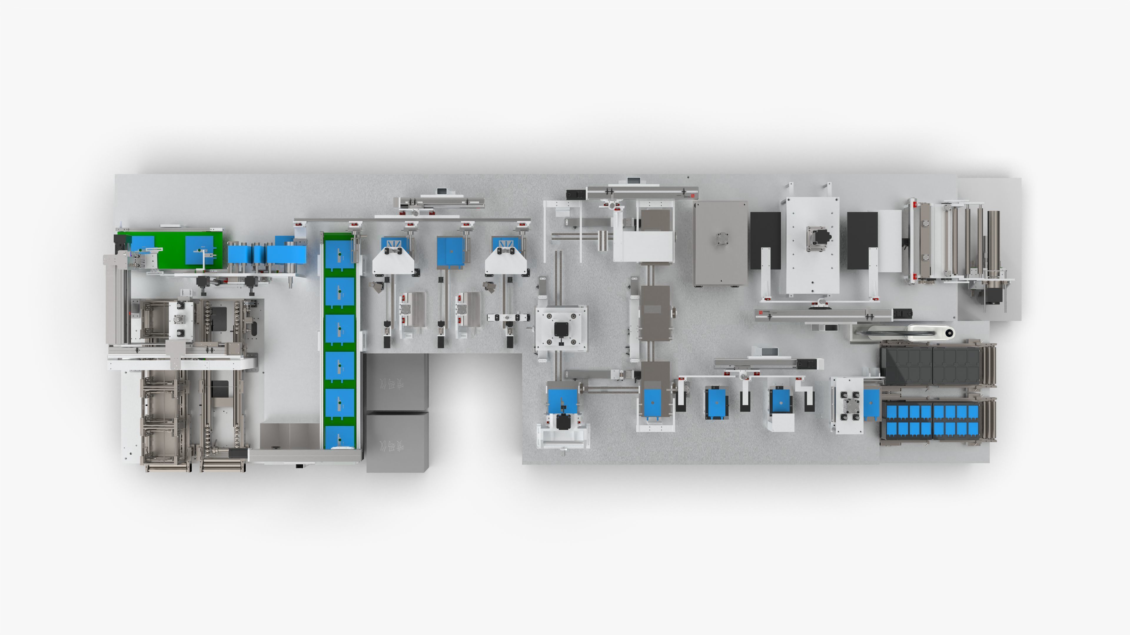 Automatic Lithium Battery Corner Sealing Machine 3D model_9