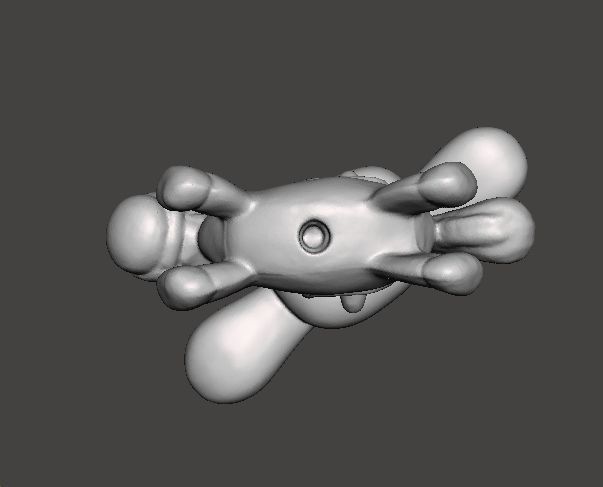 CINNAMOROLL ON UNICORN PVC FIGURE MODEL TOY GASHAPON 3D print model_5