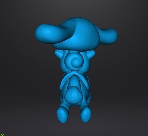 CINNAMOROLL ON UNICORN PVC FIGURE MODEL TOY GASHAPON 3D print model_8