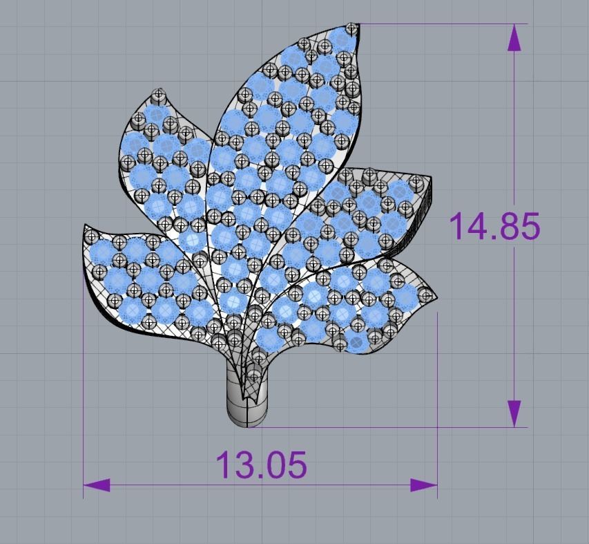 Dragon earring magerit 3D print model_7