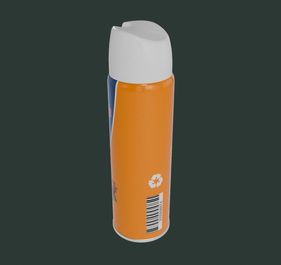Air Freshener Spray Low-poly 3D model_2