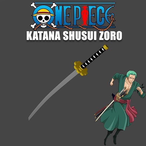 KATANA SHUSUI ZORO ONE PIECE 3D print model