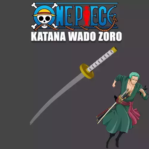 KATANA WADO ZORO ONE PIECE 3D print model