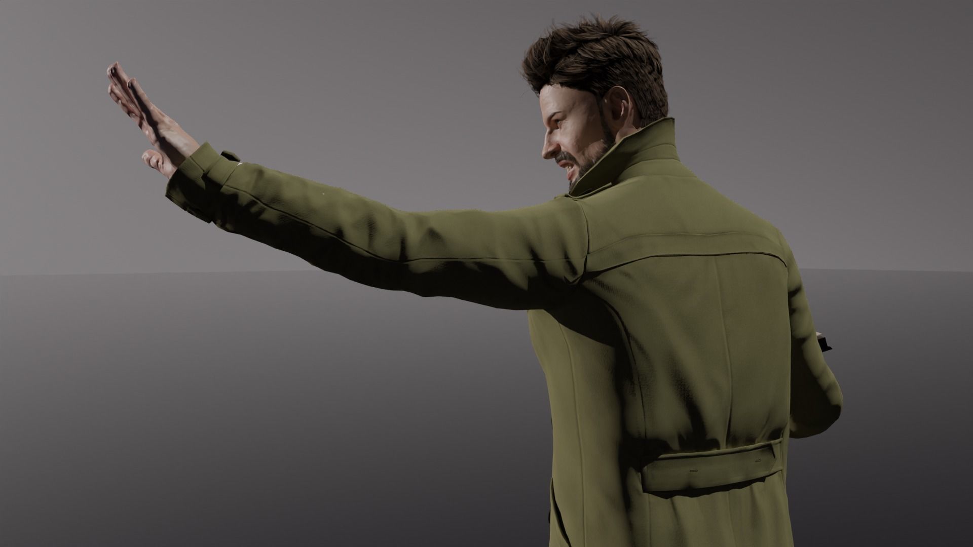 John Constantine 3D model_6