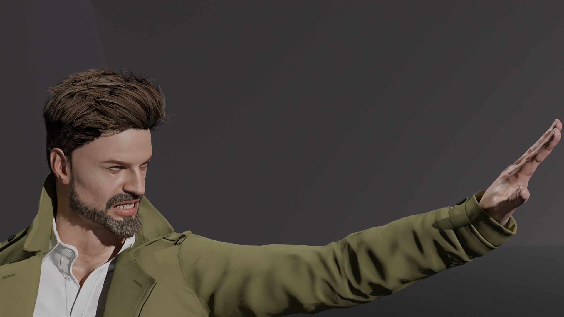 John Constantine 3D model_3