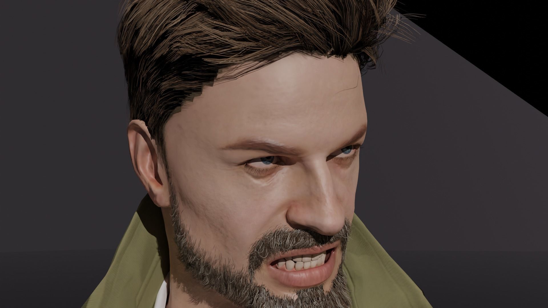 John Constantine 3D model_2