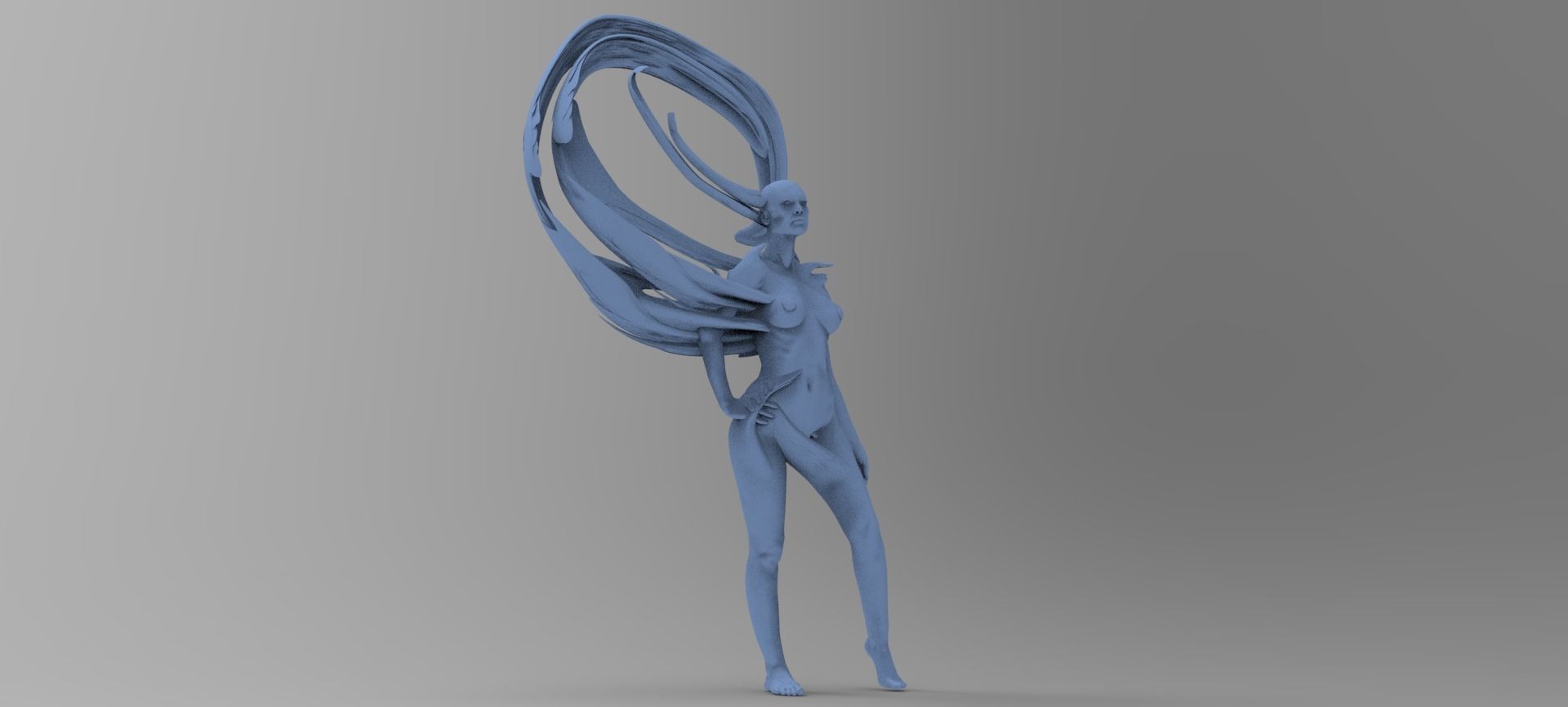 Art Deco Sun Global towers collection 1 3D model_14