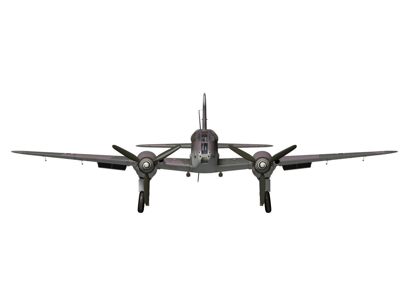 Messerschmitt Me 410 A1 Hornisse 3D model_12