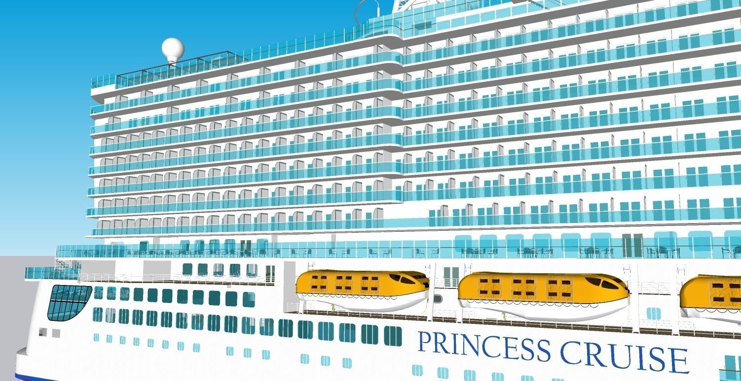 SUN PRINCESS 3D model_4