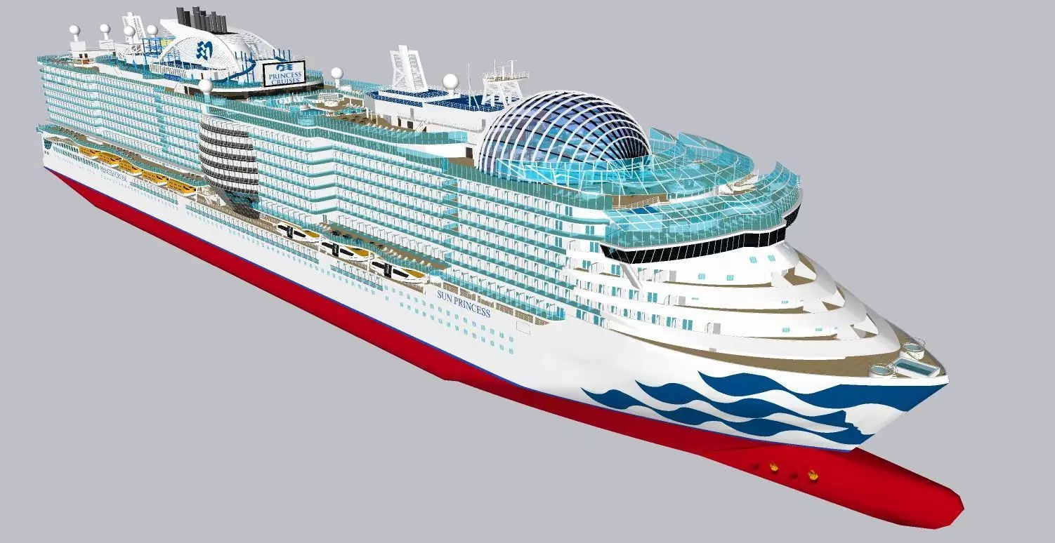 SUN PRINCESS 3D model_0