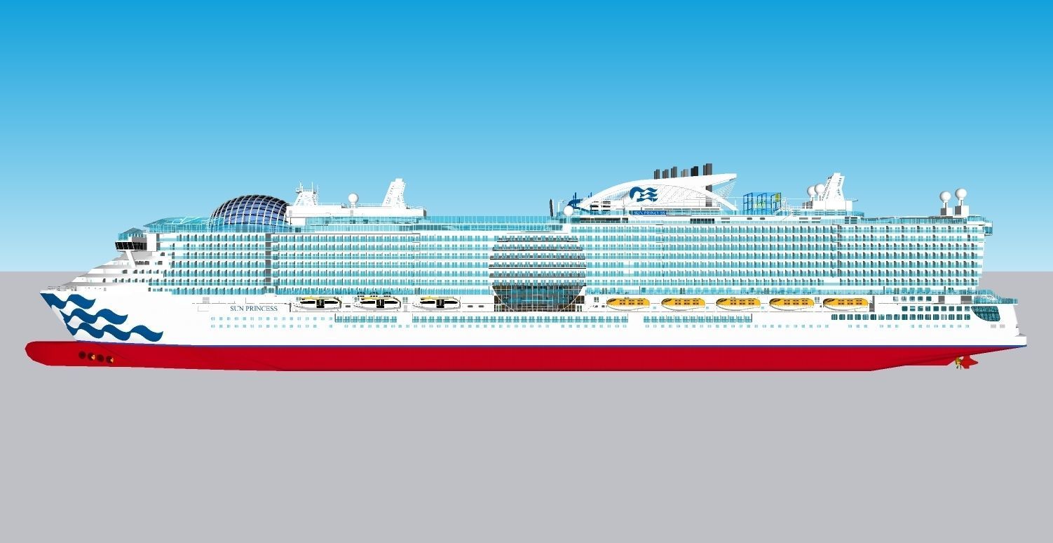 SUN PRINCESS 3D model_3
