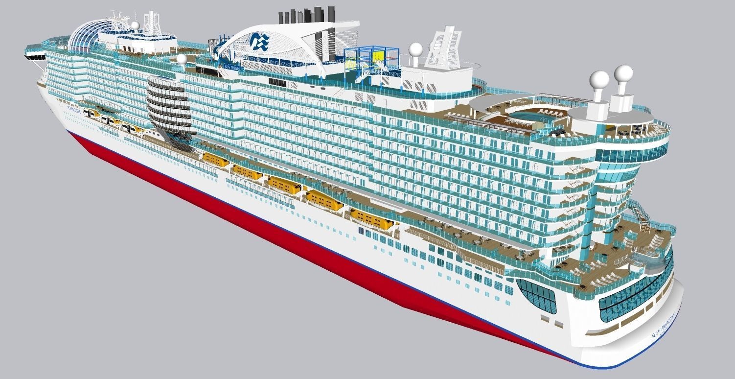 SUN PRINCESS 3D model_35