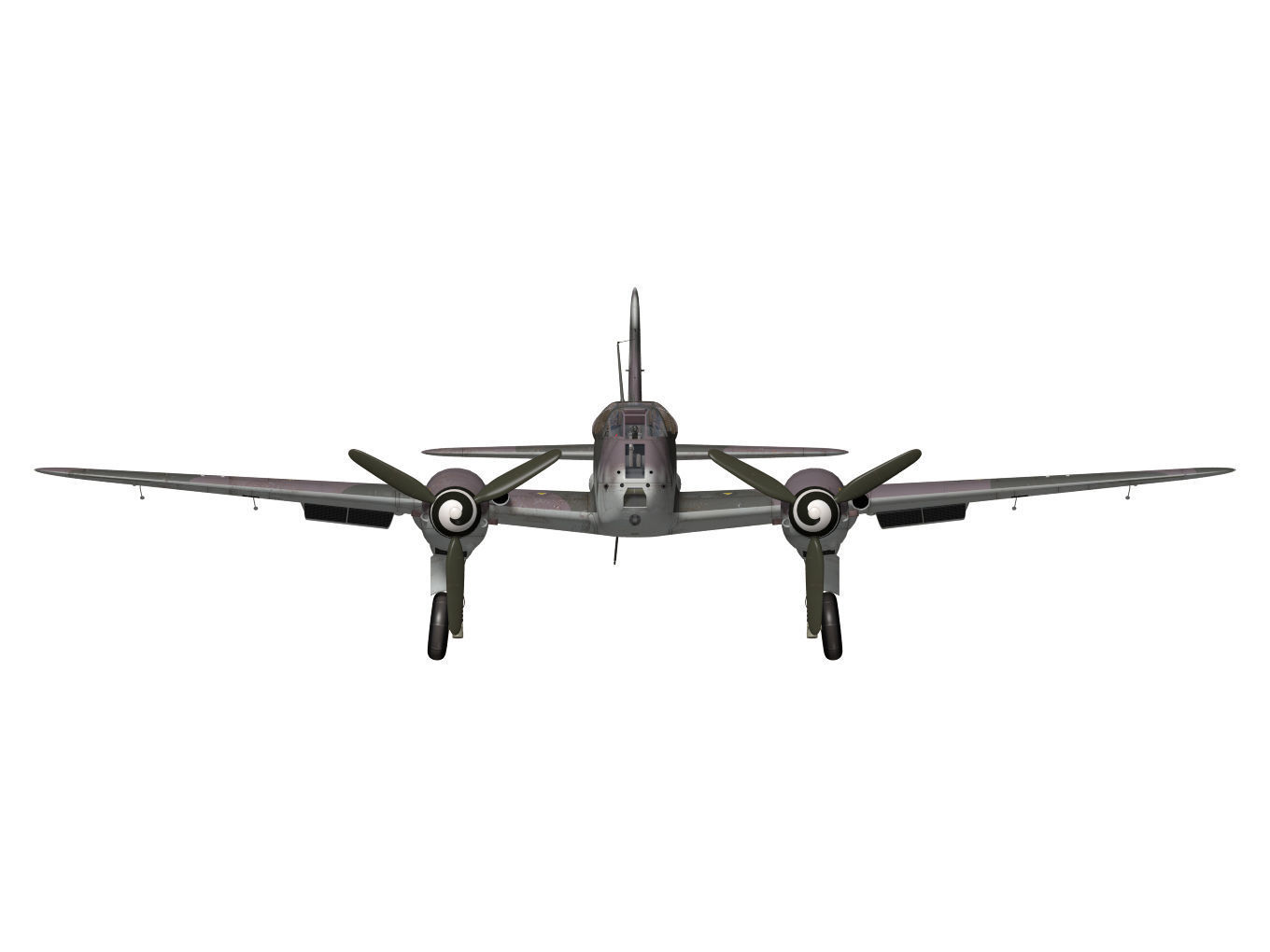 Messerschmitt Me 410 A1U4 Hornisse 3D model_12