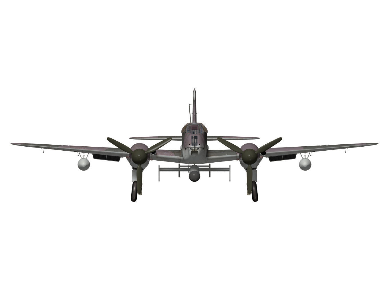 Messerschmitt Me 410 B5 Hornisse 3D model_13