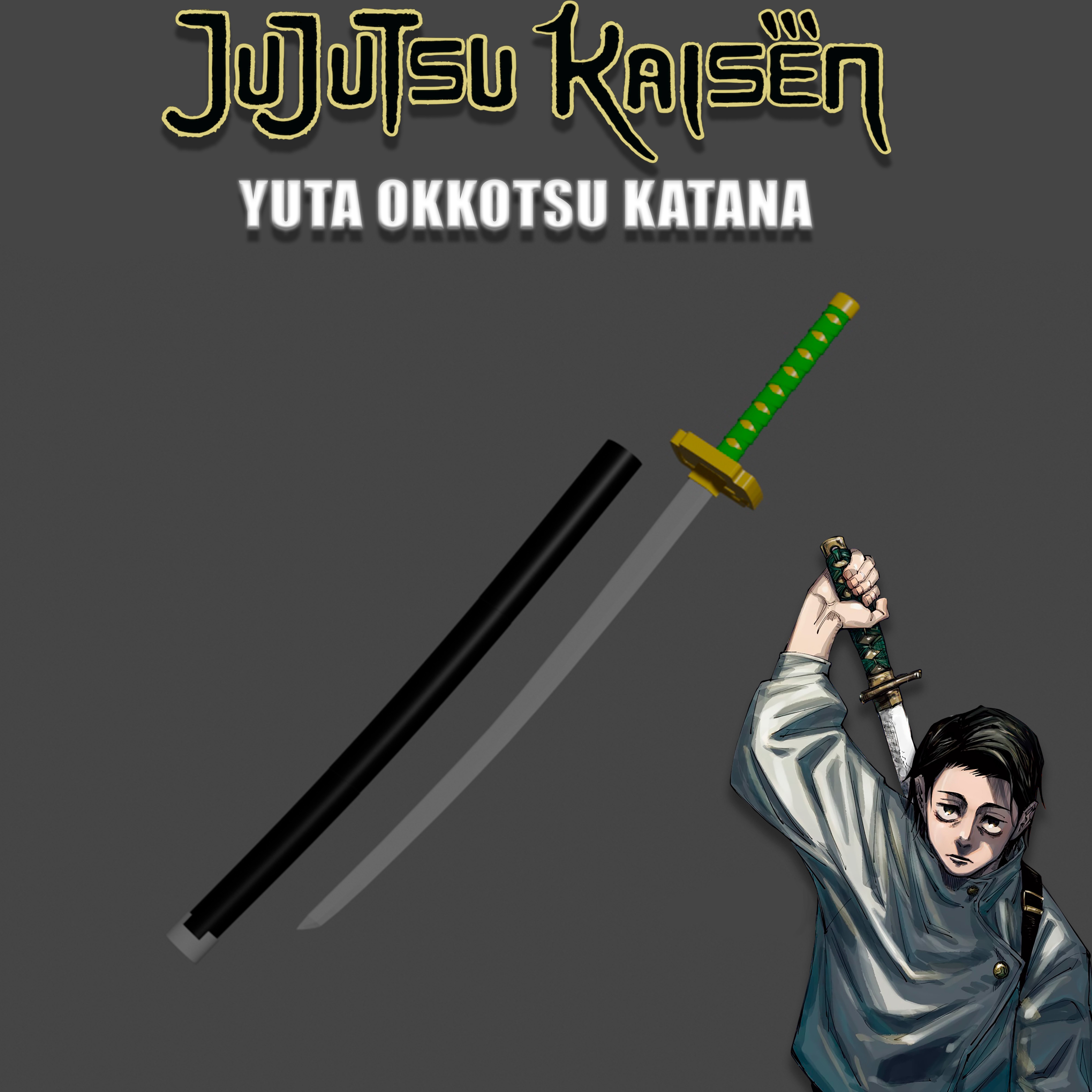 KATANA YUTA OKKOTSU JUJUTSU KAISEN 3D print model